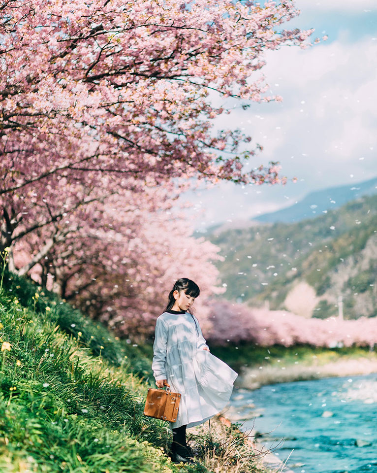 入賞　YUKO KANNO @yuco_colonさんの作品「桜模様のワンピース」